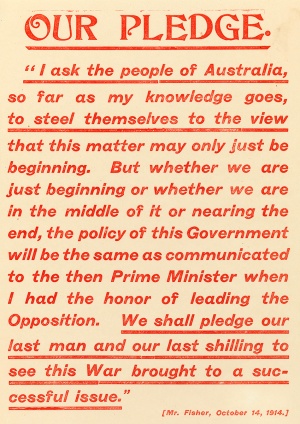 War 1 recruitment and patriotic poster